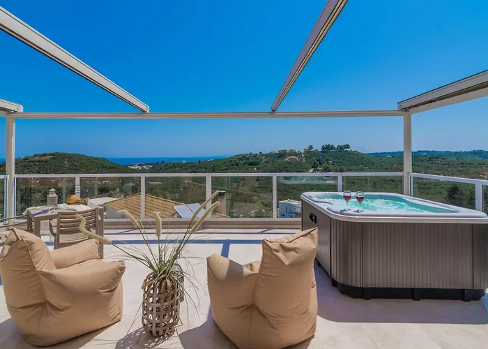 Spartakos - Slow Living Retreat Collections With Private Pools Villa Plános